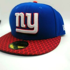 New 59Fifty Hat NFL New York Giants Sideline Cap